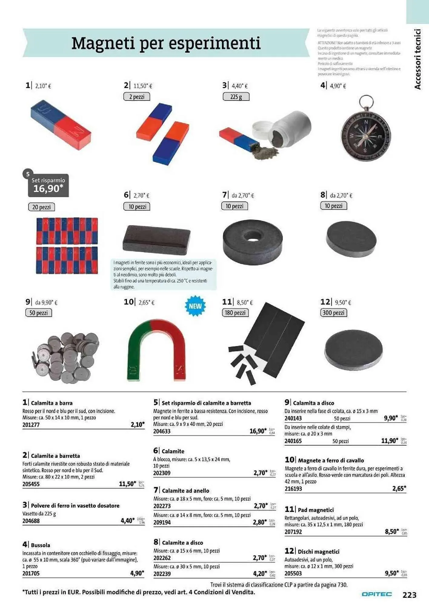 Volantino Opitec da 6 gennaio a 31 agosto di 2024 - Pagina del volantino 223