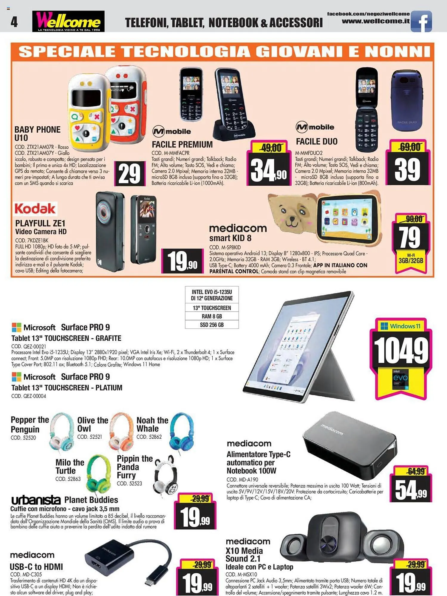 Volantino Wellcome da 19 febbraio a 30 marzo di 2024 - Pagina del volantino 4