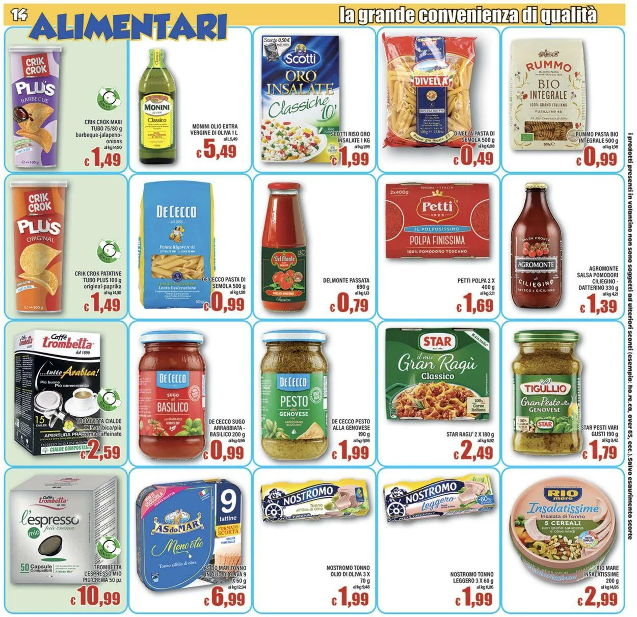 Top Supermercati Volantino attuale da 6 novembre a 20 novembre di 2025 - Pagina del volantino 14