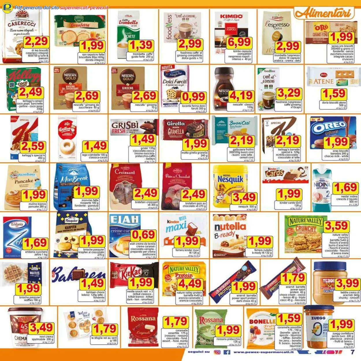 Pewex Volantino attuale da 11 luglio a 25 luglio di 2024 - Pagina del volantino 7