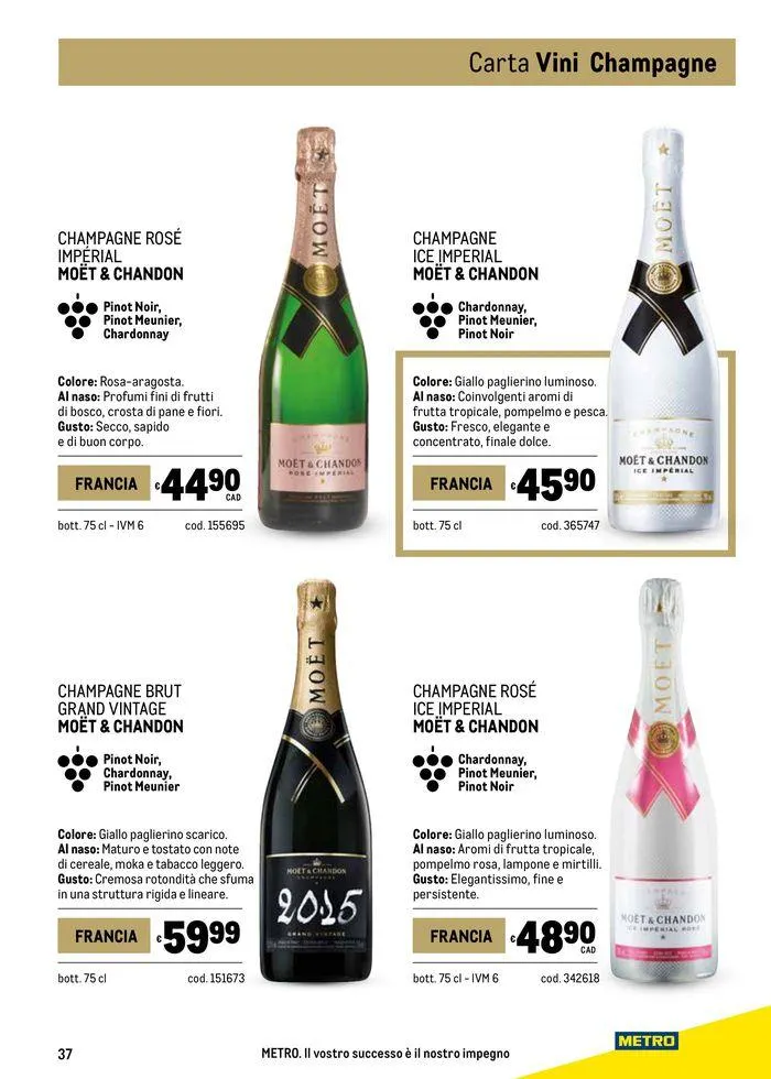 Carta vini autunno da 26 settembre a 23 ottobre di 2024 - Pagina del volantino 37