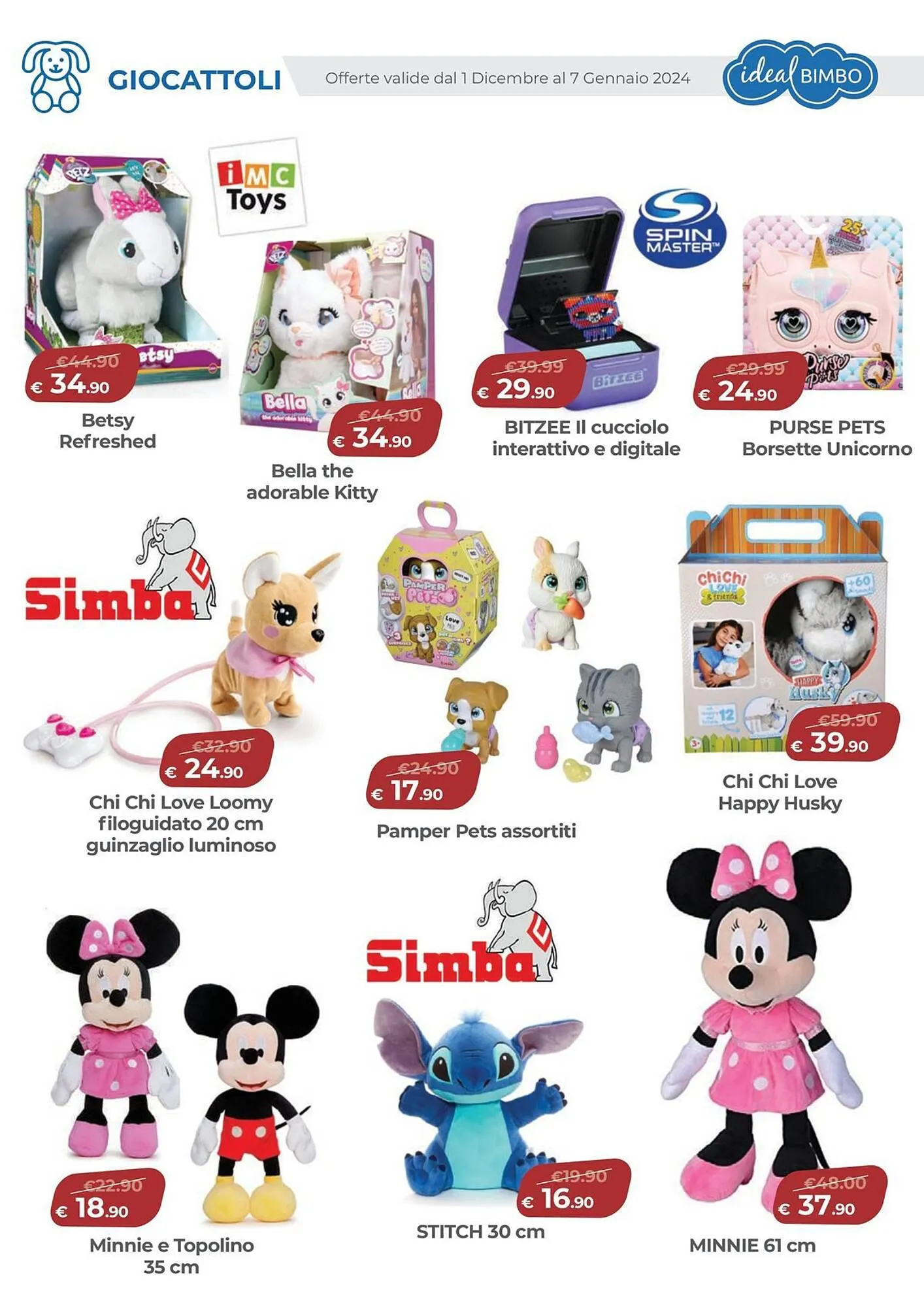 Volantino Ideal Bimbo da 1 dicembre a 7 gennaio di 2024 - Pagina del volantino 22