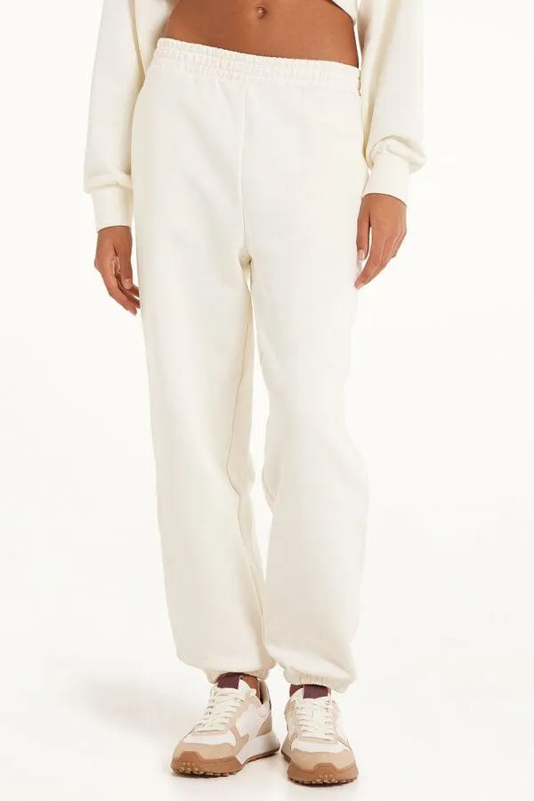 Pantalón de Chándal de Felpa Gruesa con Bolsillos