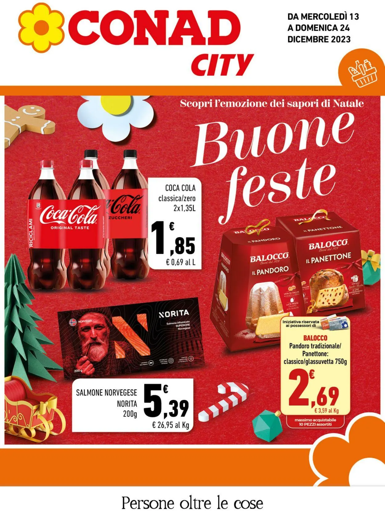 Conad - City - Palermo Volantino attuale da 13 dicembre a 24 dicembre di 2023 - Pagina del volantino 1