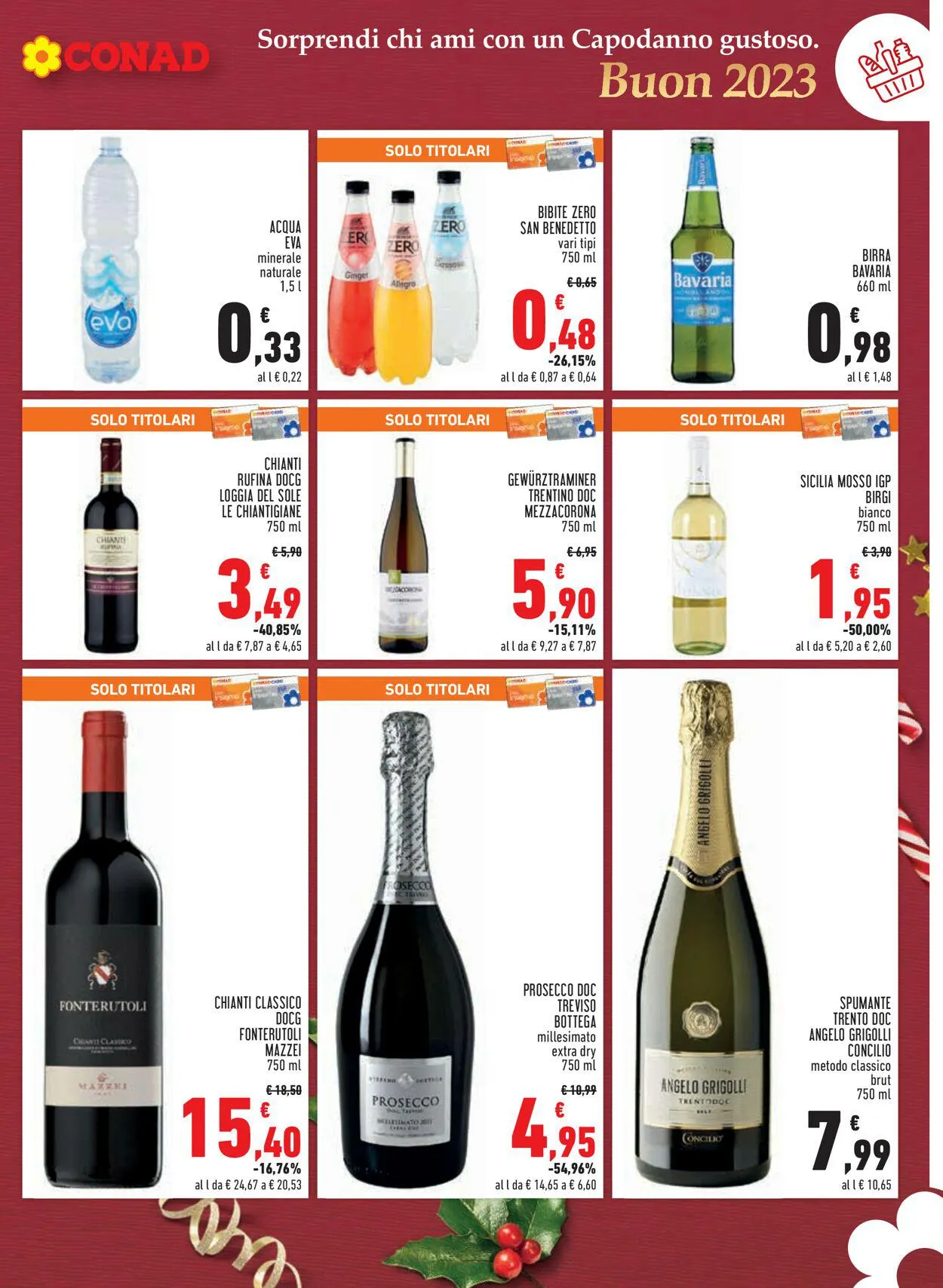 Conad Volantino attuale da 22 gennaio a 4 gennaio di 2025 - Pagina del volantino 9