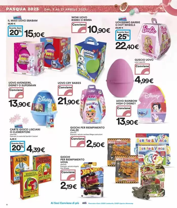 Buona Pasqua da 7 aprile a 21 aprile di 2025 - Pagina del volantino 32