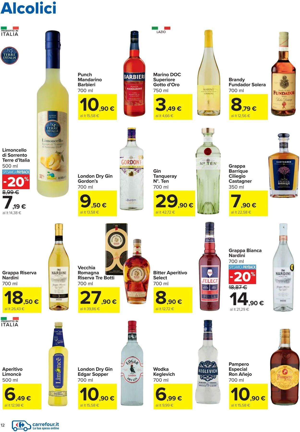 Carrefour Volantino attuale da 27 novembre a 15 dicembre di 2025 - Pagina del volantino 12