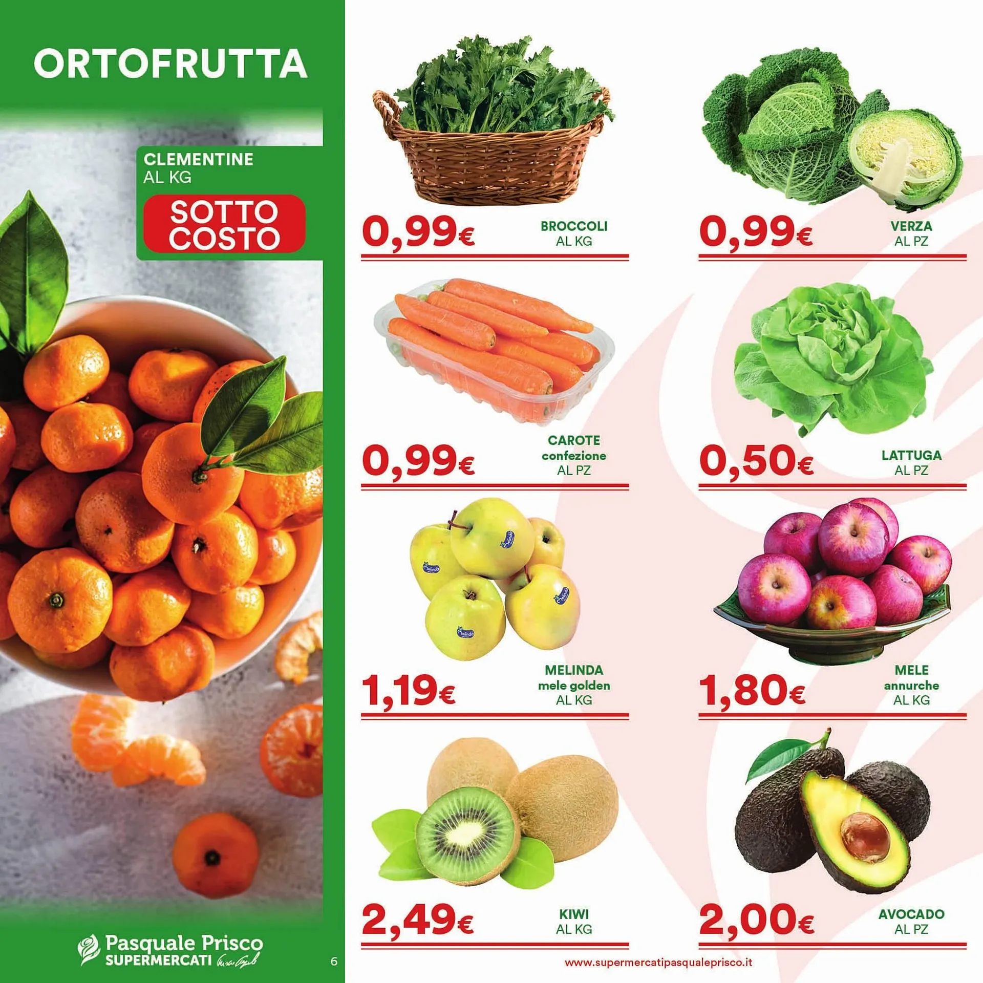 Volantino Supermercati Pasquale Prisco da 21 ottobre a 3 novembre di 2025 - Pagina del volantino 6