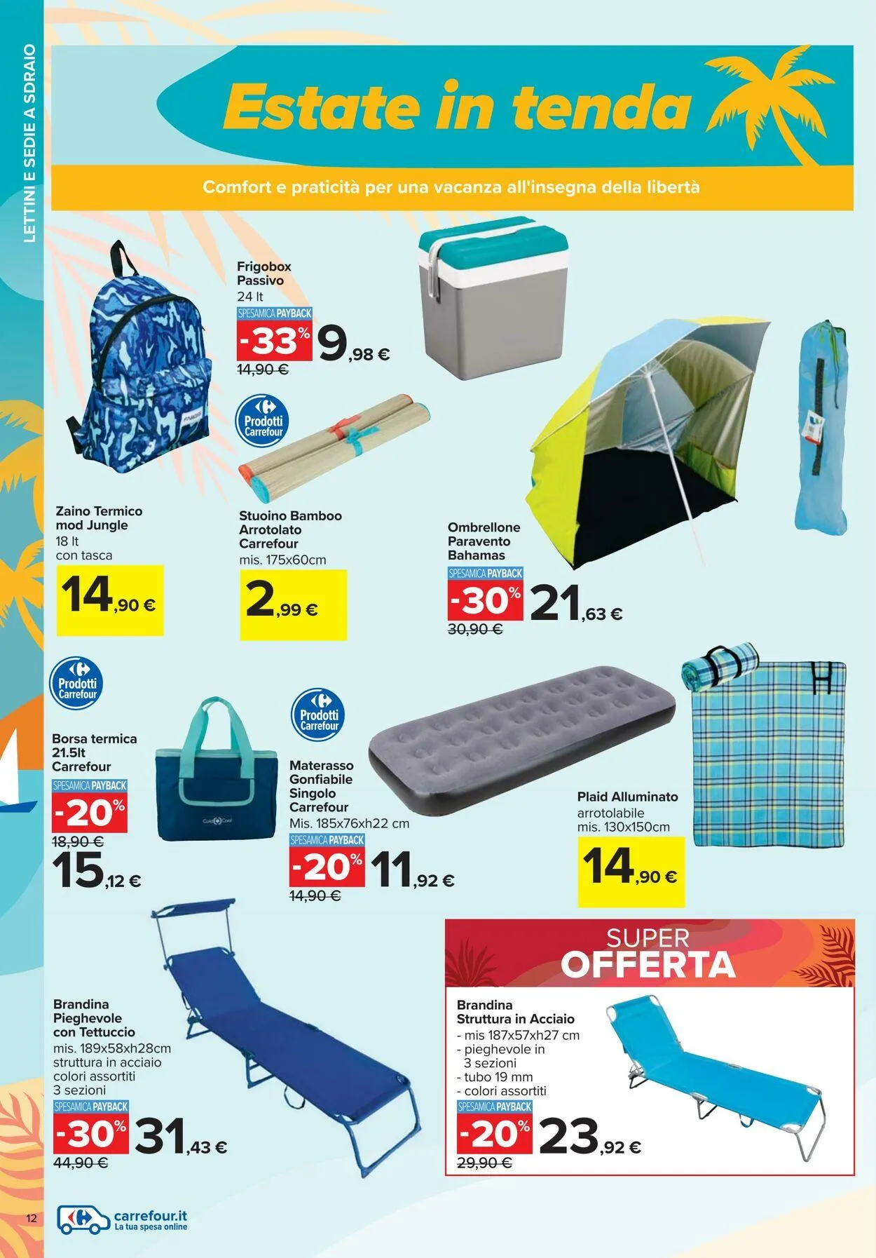 Carrefour Volantino attuale da 26 maggio a 25 giugno di 2025 - Pagina del volantino 12