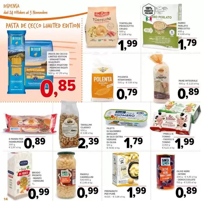 Sconti 30%40%50% da 24 ottobre a 3 novembre di 2024 - Pagina del volantino 14