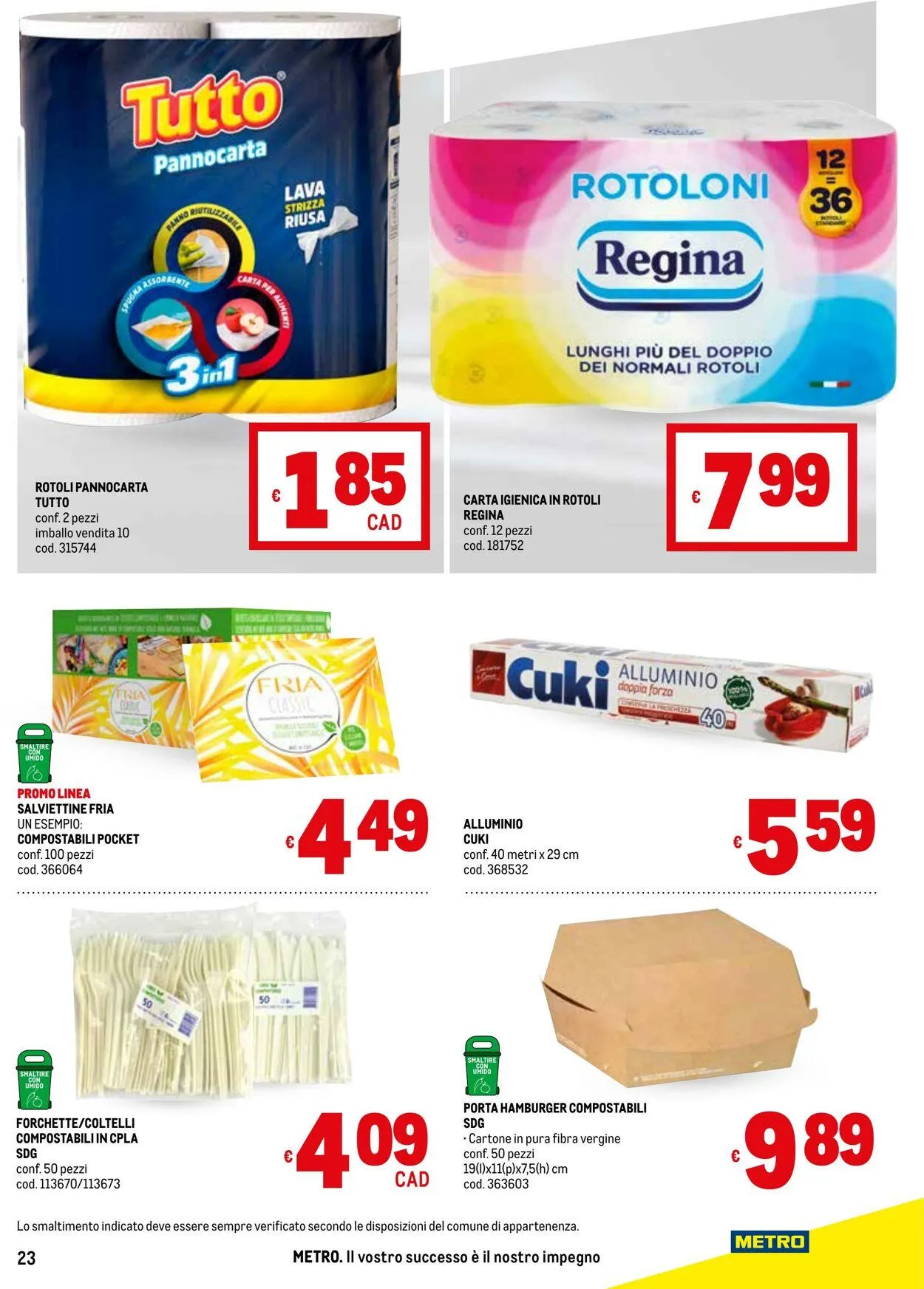 Metro Volantino attuale da 12 febbraio a 26 febbraio di 2026 - Pagina del volantino 23