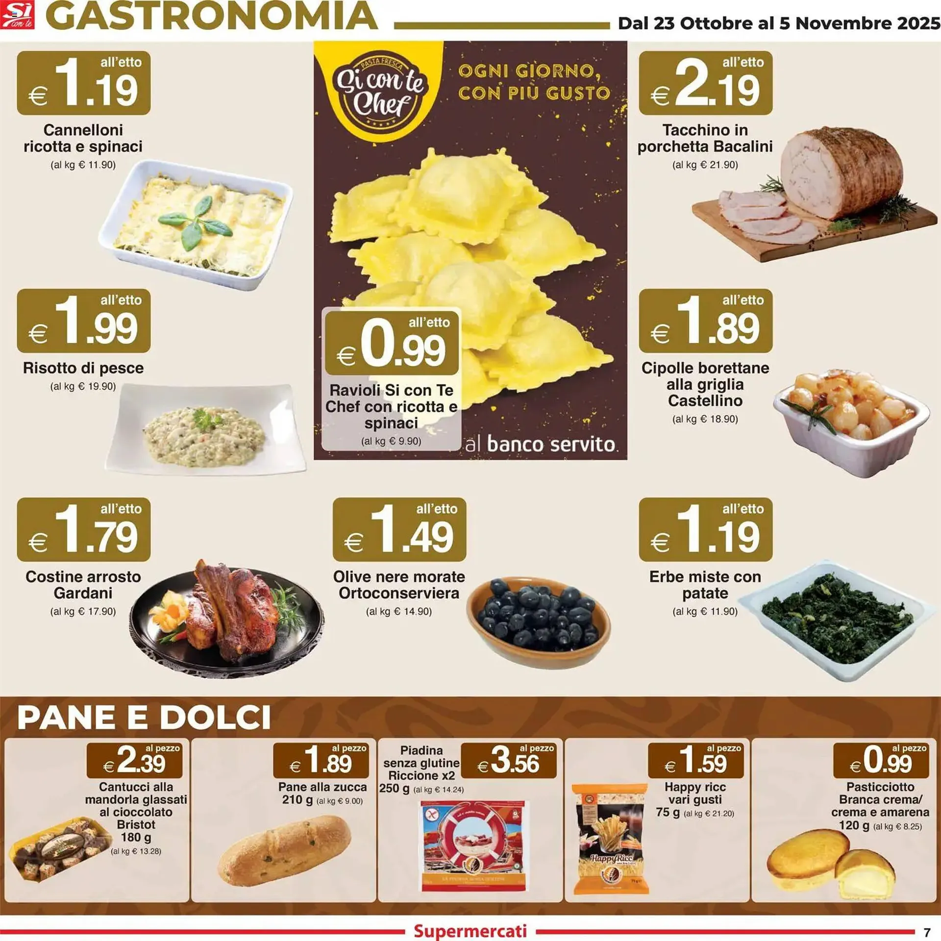 Volantino Sì con te da 23 ottobre a 5 novembre di 2025 - Pagina del volantino 7