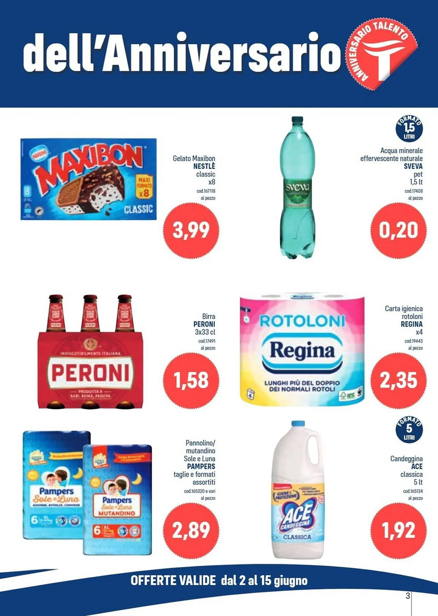 Volantino Talento Professional Store da 2 giugno a 15 giugno di 2025 - Pagina del volantino 3