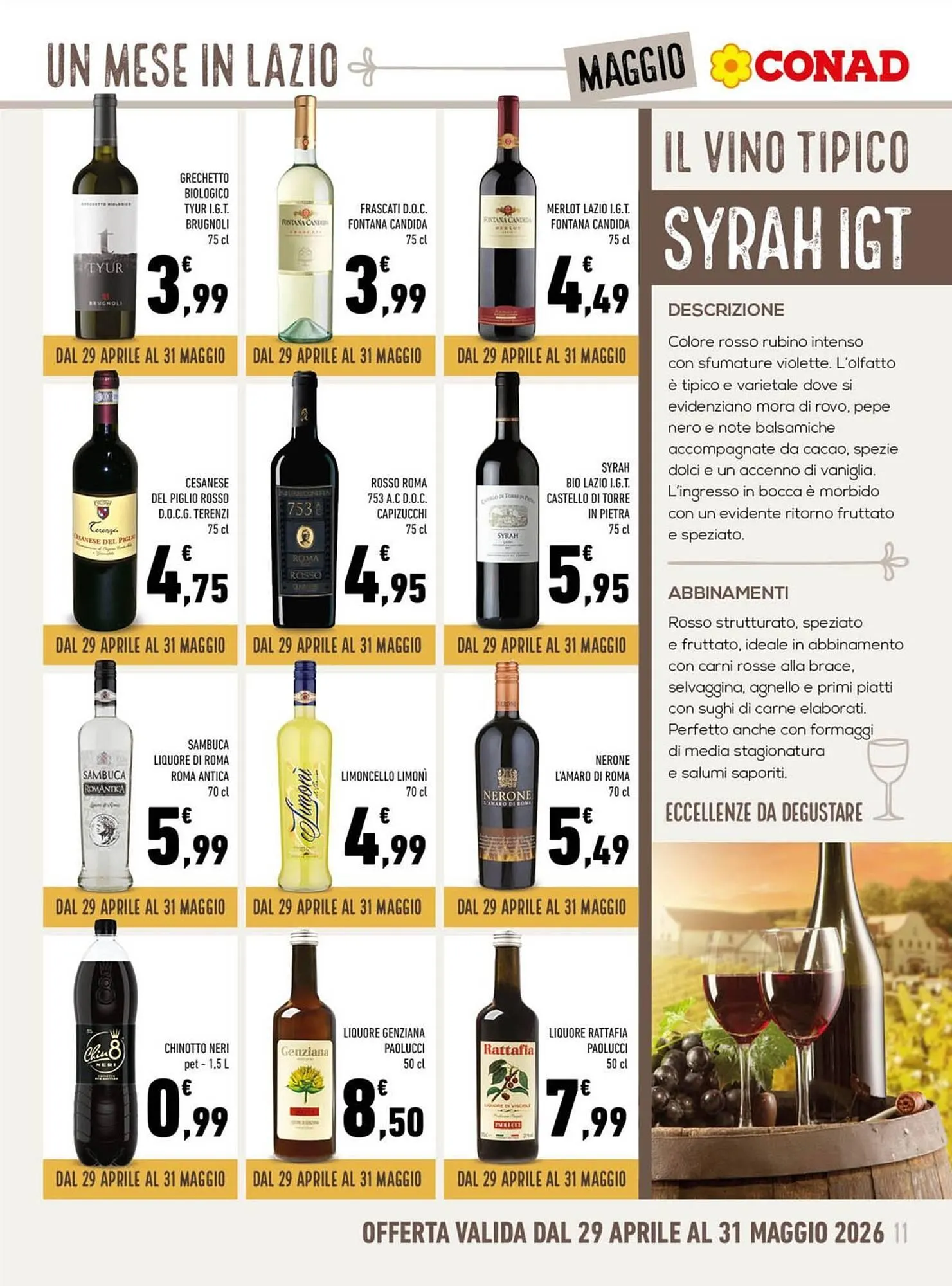 Volantino Conad da 1 maggio a 31 maggio di 2026 - Pagina del volantino 11