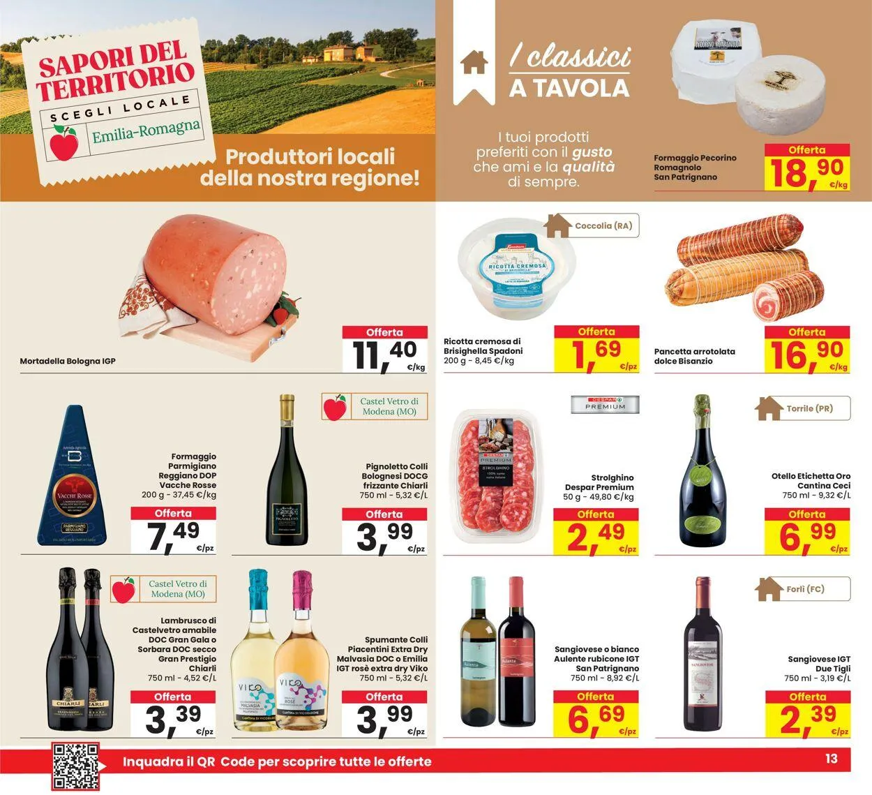 Eurospar Volantino attuale da 26 giugno a 9 luglio di 2025 - Pagina del volantino 13
