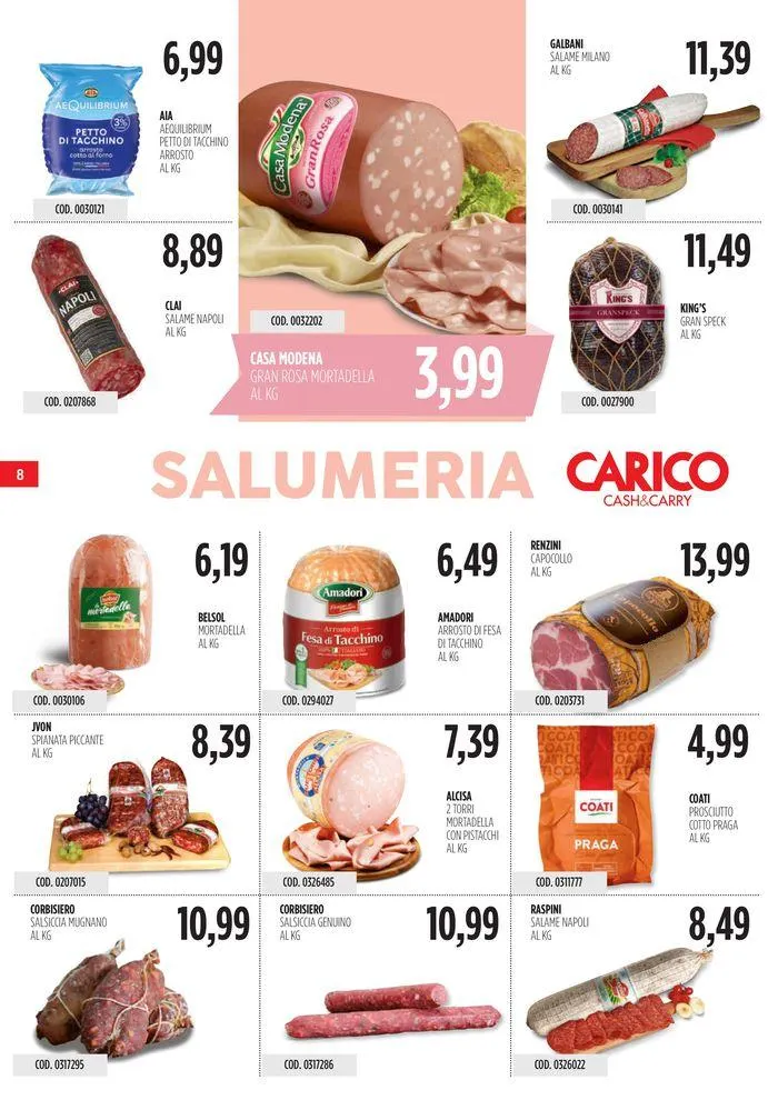 Carico Cash & Carry da 1 agosto a 15 agosto di 2024 - Pagina del volantino 8