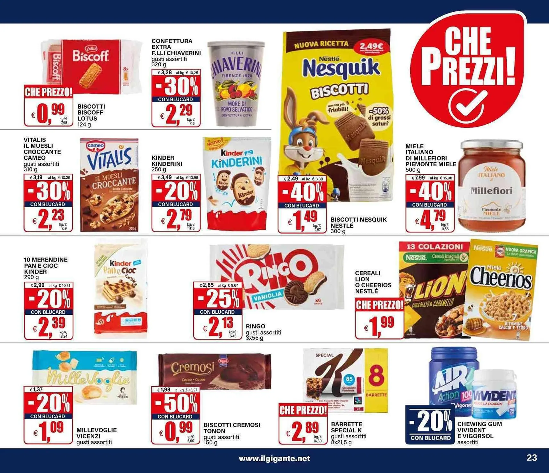 Volantino Il Gigante da 12 marzo a 25 marzo di 2026 - Pagina del volantino 23