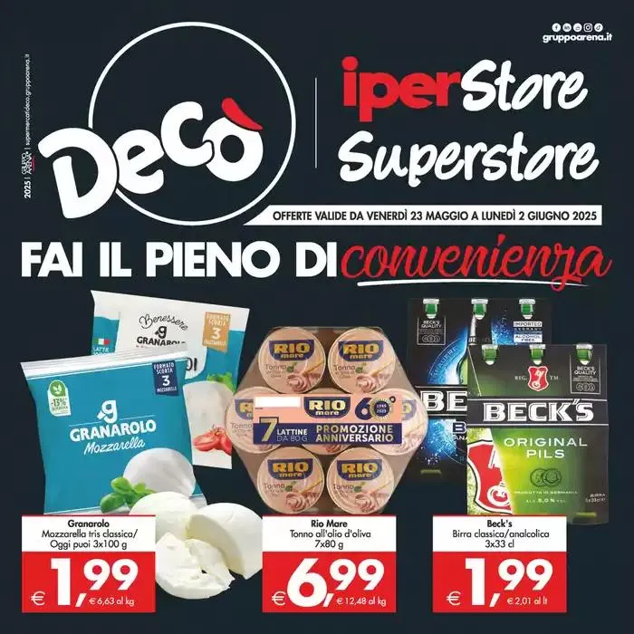 Fai il pieno di convenienza da 23 maggio a 2 giugno di 2025 - Pagina del volantino 1