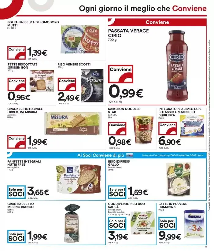 RisparMIO da 2 maggio a 14 maggio di 2025 - Pagina del volantino 11