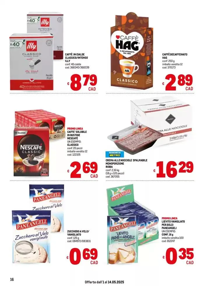 Offerte per Te -Area 4 da 2 maggio a 14 maggio di 2025 - Pagina del volantino 16