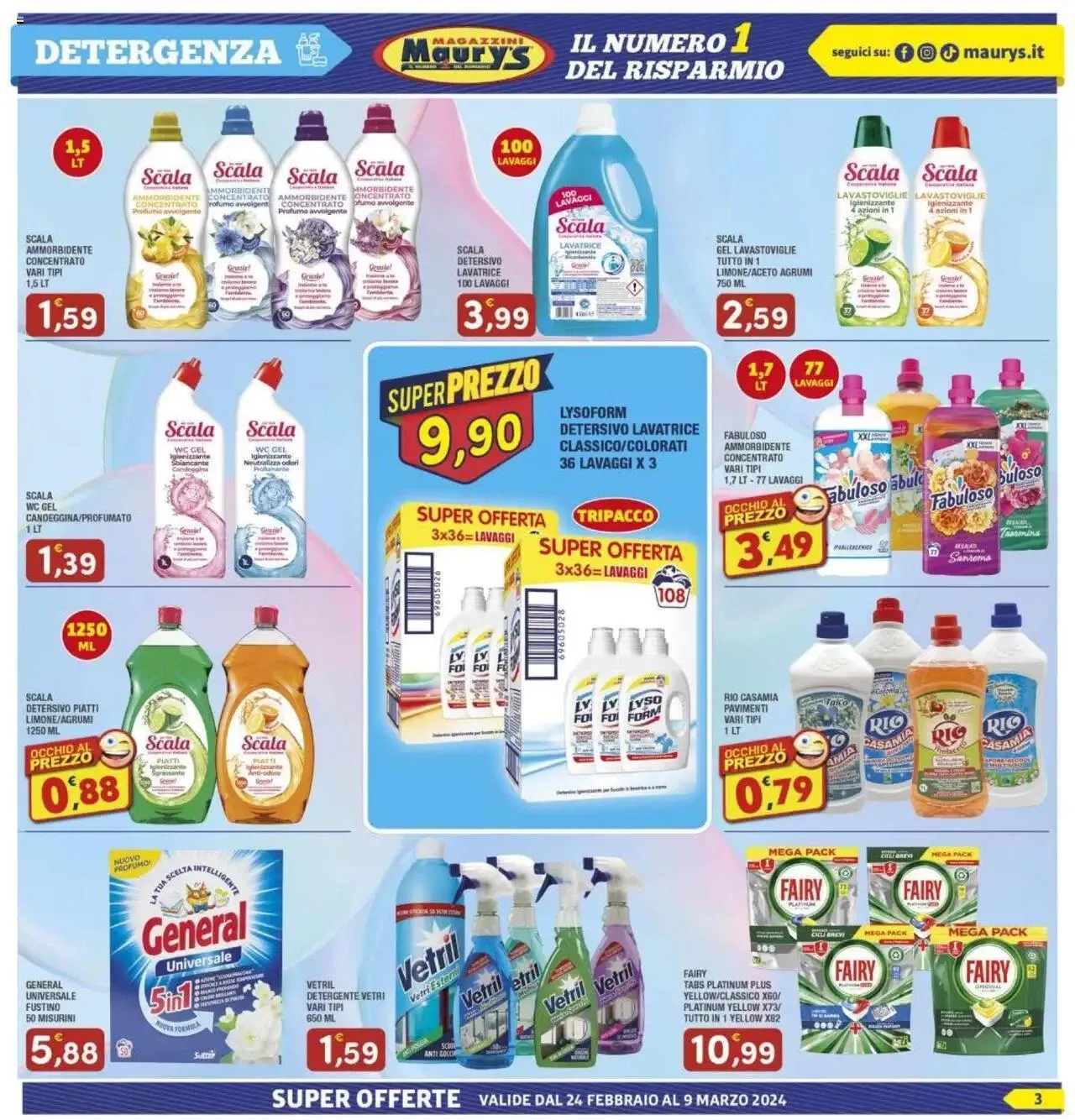 Volantino Maury's da 24 febbraio a 9 marzo di 2024 - Pagina del volantino 3