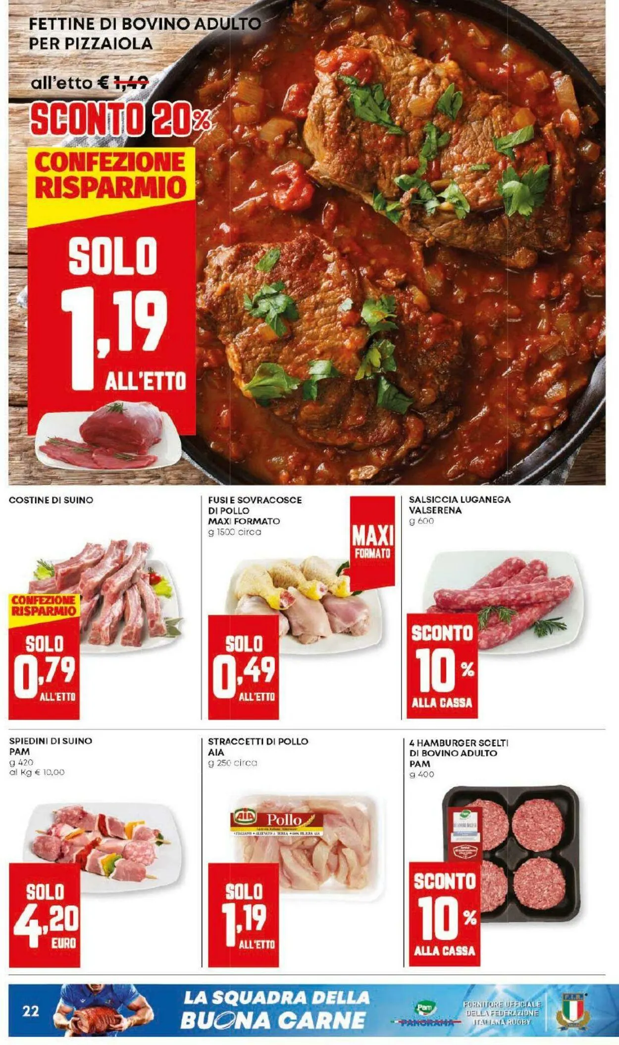 Pam Panorama Volantino attuale da 29 gennaio a 12 febbraio di 2026 - Pagina del volantino 22
