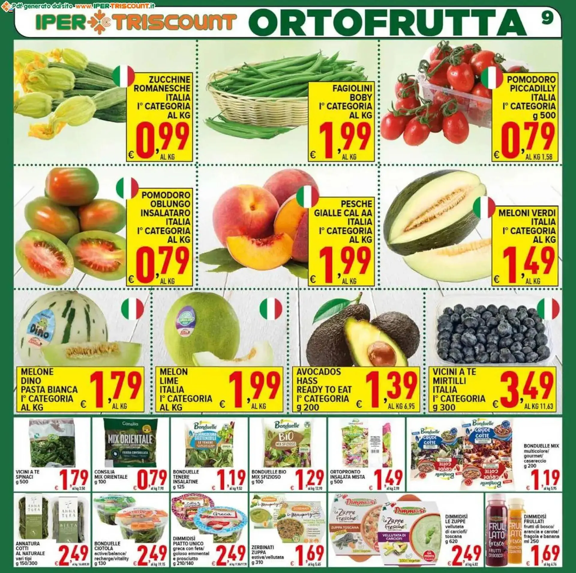 Volantino Iper Triscount da 25 giugno a 3 luglio di 2025 - Pagina del volantino 9