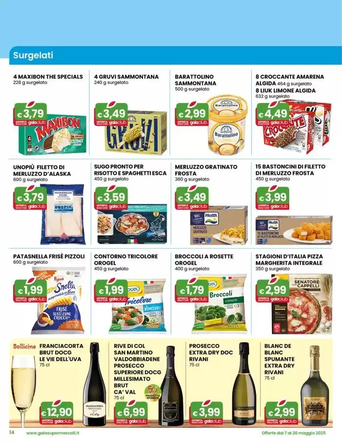 Sottocosto da 7 maggio a 20 maggio di 2025 - Pagina del volantino 14