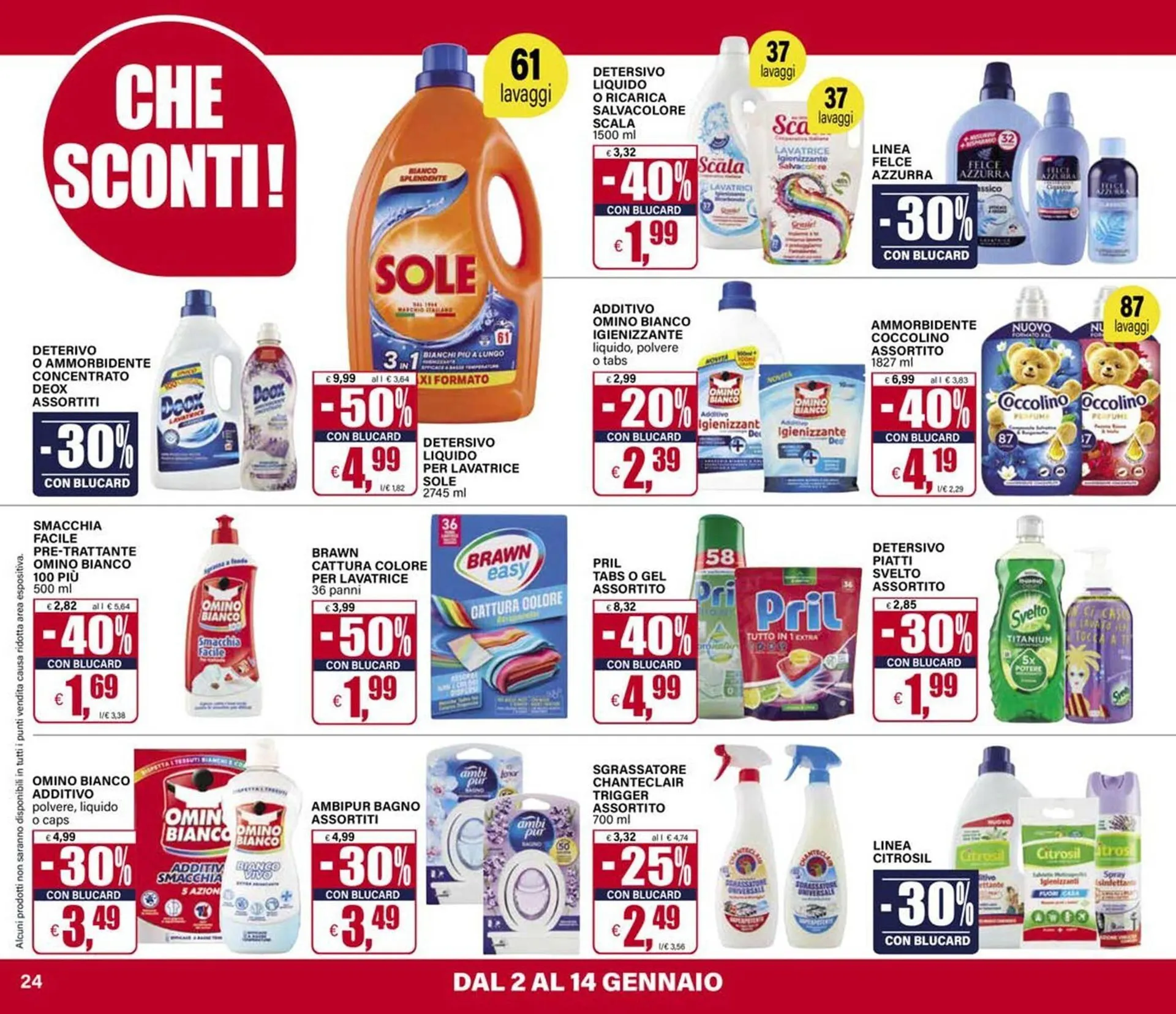 Volantino Il Gigante da 2 gennaio a 14 gennaio di 2026 - Pagina del volantino 24