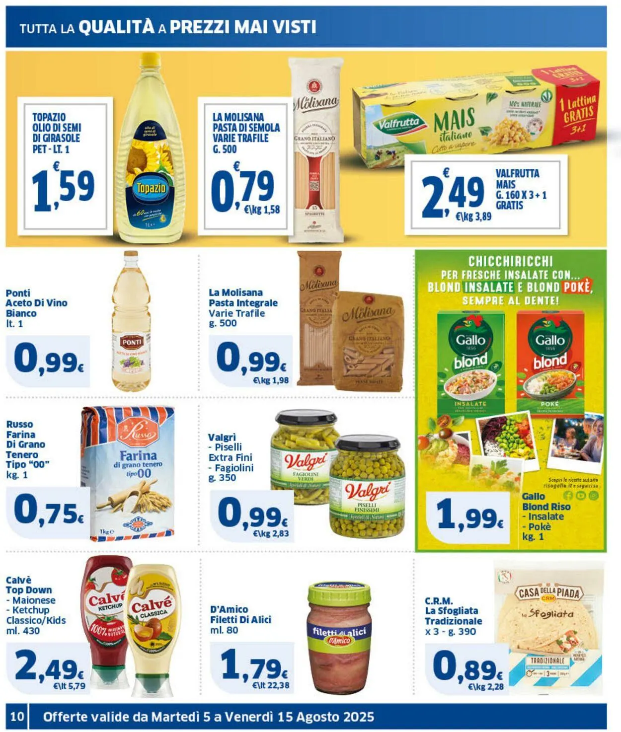 Sigma - Roma Volantino attuale da 5 agosto a 15 agosto di 2025 - Pagina del volantino 10