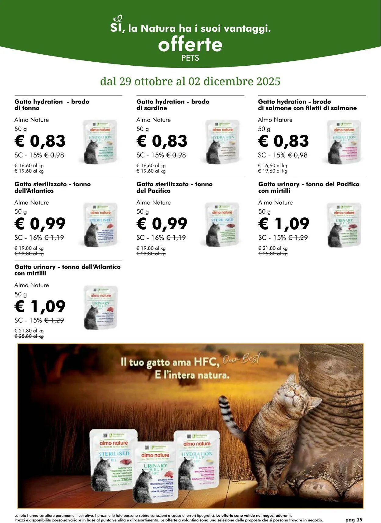 Natura Sì Volantino attuale da 1 gennaio a 15 gennaio di 2026 - Pagina del volantino 39