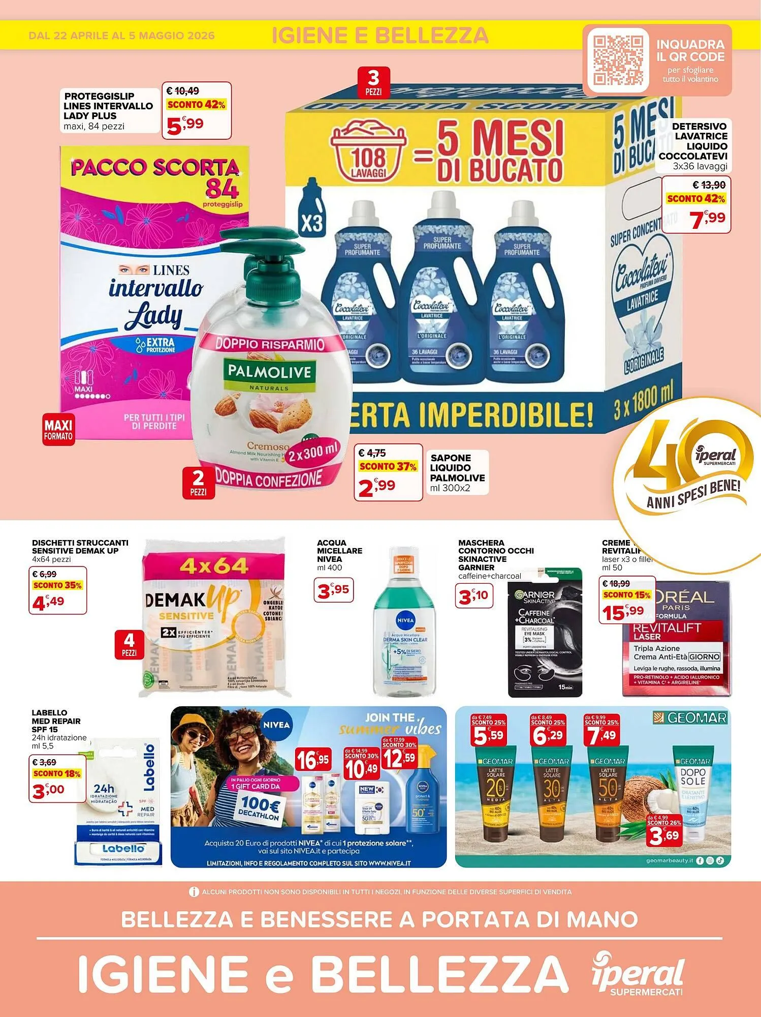Volantino Iperal da 22 aprile a 5 maggio di 2026 - Pagina del volantino 1