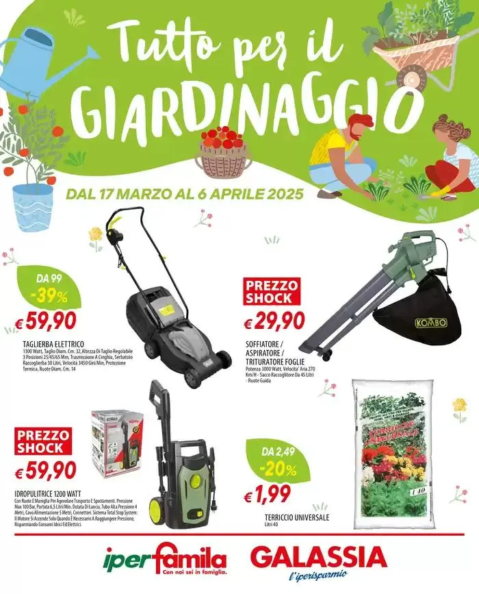 Tutto il giardinaggio da 17 marzo a 6 aprile di 2025 - Pagina del volantino 1