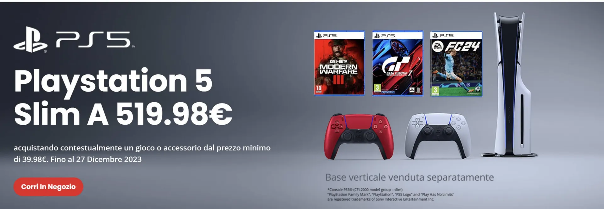 Volantino Gamestop da 25 dicembre a 27 dicembre di 2023 - Pagina del volantino