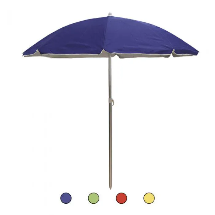 Ombrellone da spiaggia Ø2 m 8 stecche rinforzate, Soleil Esté