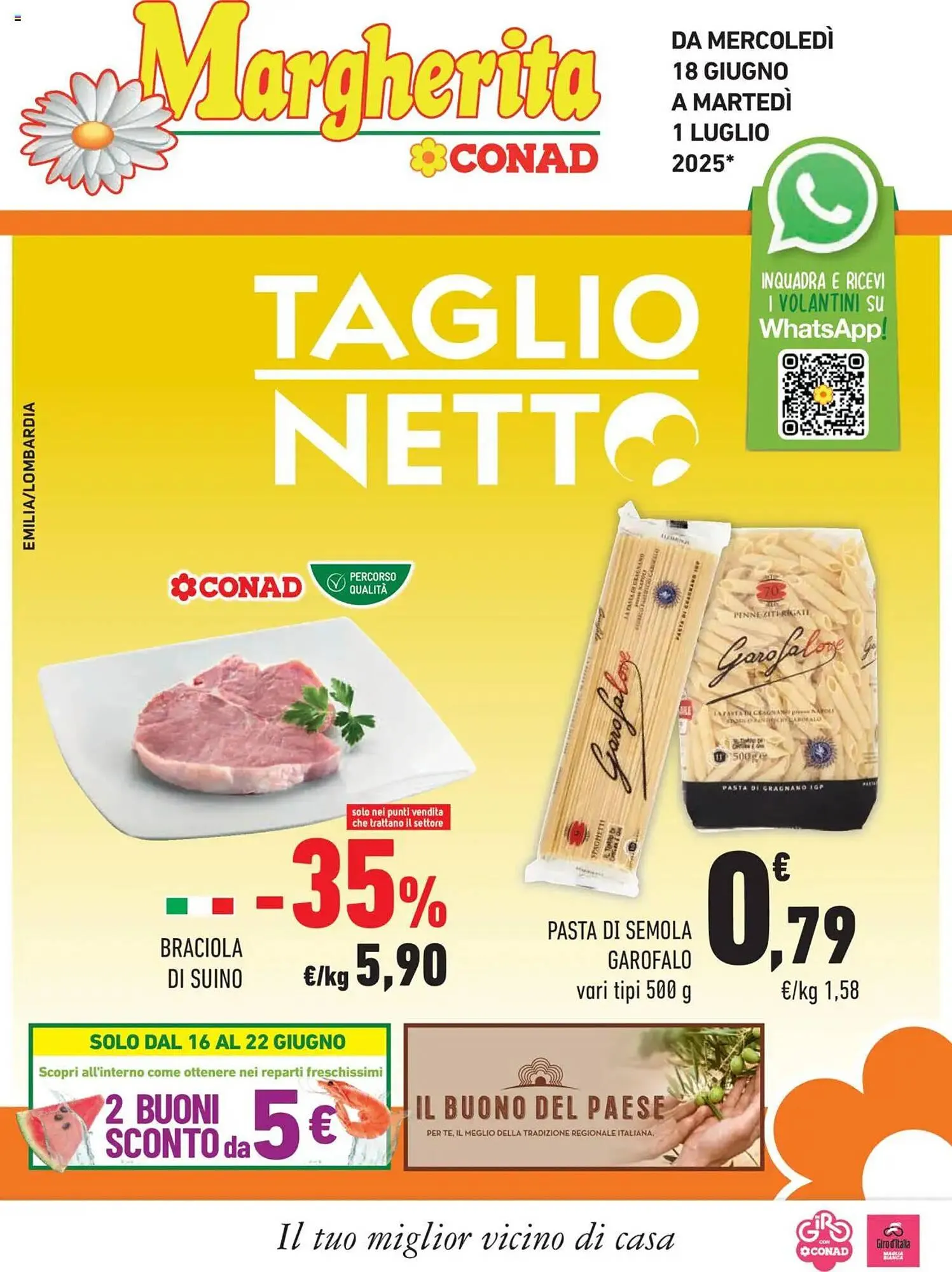Volantino Conad da 18 giugno a 1 luglio di 2025 - Pagina del volantino 1