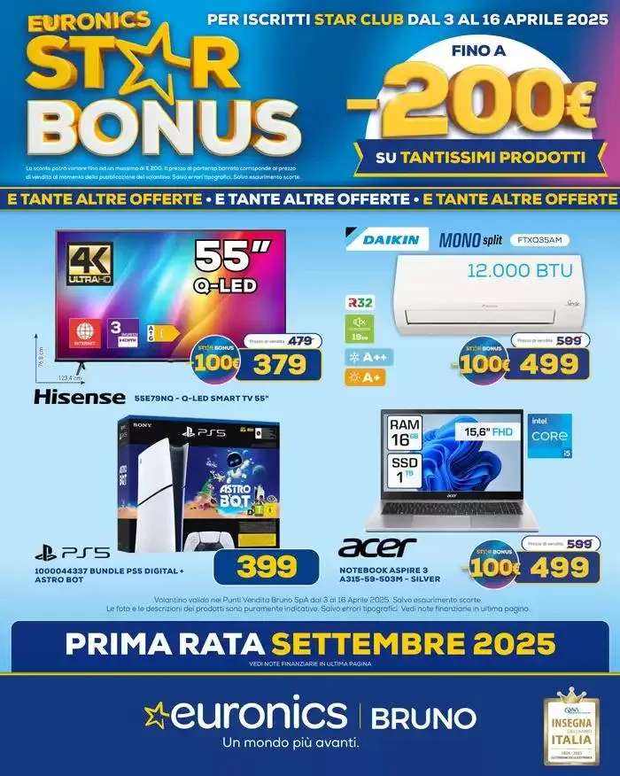 Star Bonus continua -200 euro da 3 aprile a 16 aprile di 2025 - Pagina del volantino 2