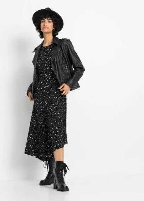 Abito asimmetrico con stelle