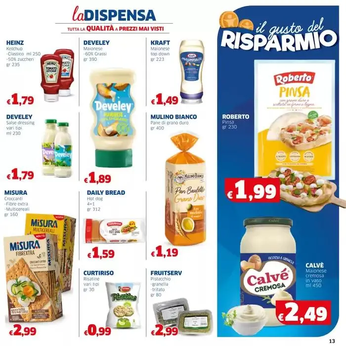 Il gusto del risparmio da 8 maggio a 21 maggio di 2025 - Pagina del volantino 13