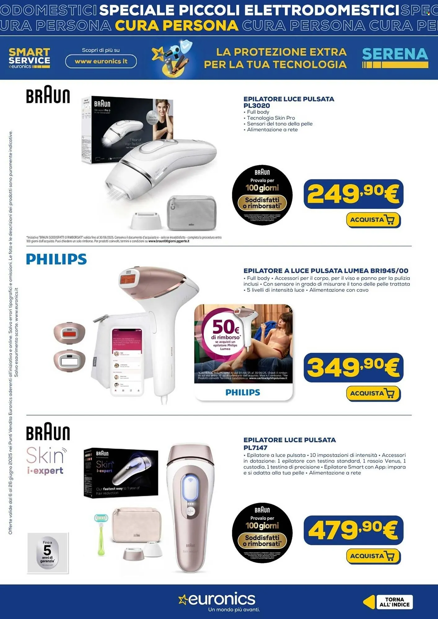 Volantino Euronics da 5 giugno a 26 giugno di 2025 - Pagina del volantino 26