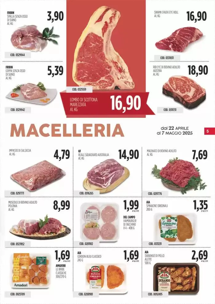 Offerte Carico Cash & Carry da 22 aprile a 7 maggio di 2025 - Pagina del volantino 5