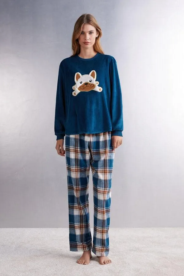 Pigiama in Ciniglia Frenchie