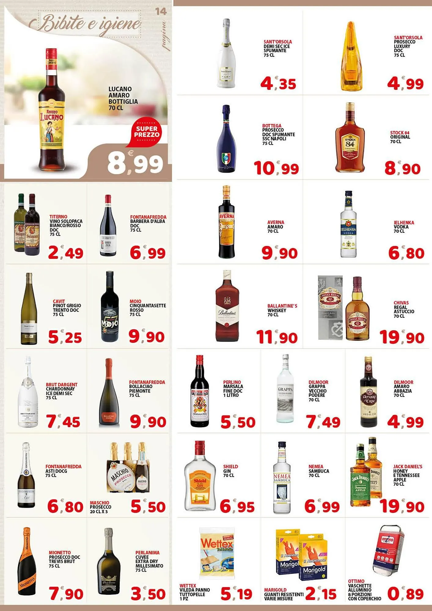 Volantino Premium Supermercati da 30 ottobre a 12 novembre di 2025 - Pagina del volantino 14