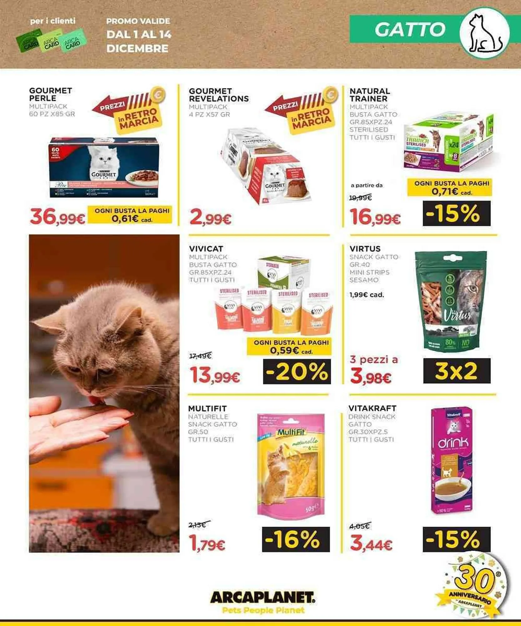 Volantino Arcaplanet da 8 dicembre a 14 dicembre di 2025 - Pagina del volantino 7