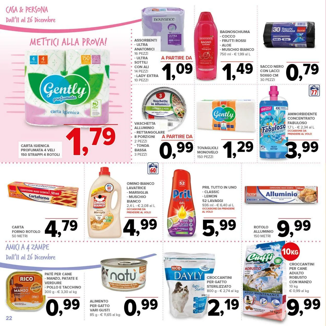 Todis Volantino attuale da 24 dicembre a 7 gennaio di 2026 - Pagina del volantino 22