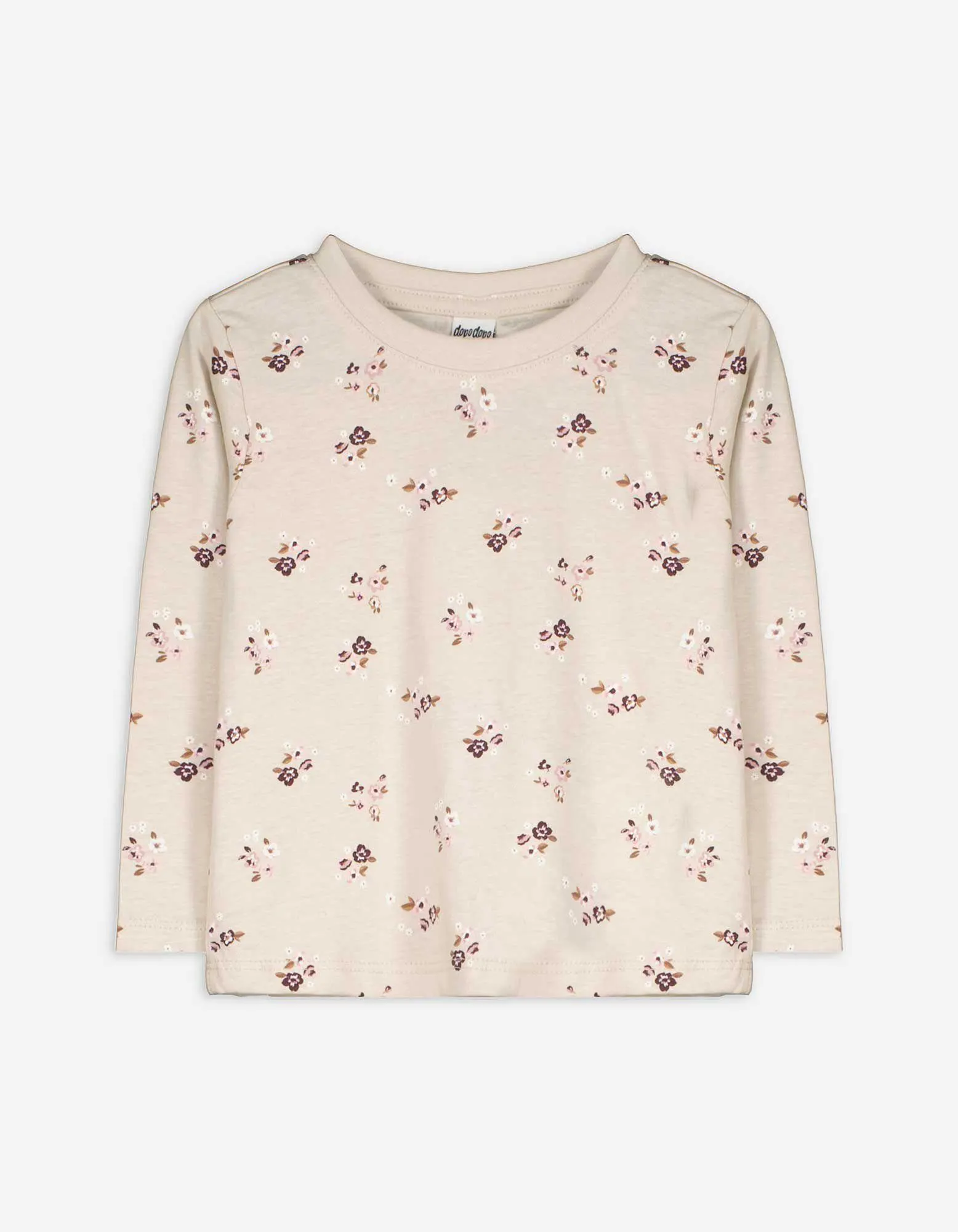 Maglia a manica lunga - Stampa allover - bianco