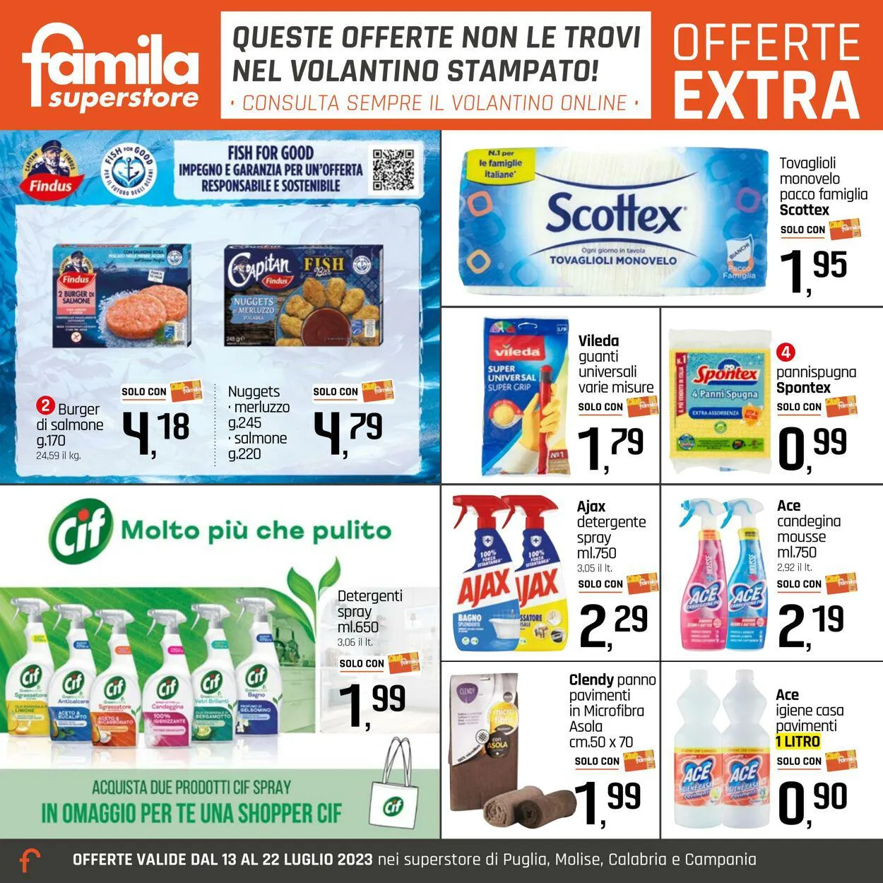 Famila Volantino attuale da 13 luglio a 22 luglio di 2023 - Pagina del volantino 25