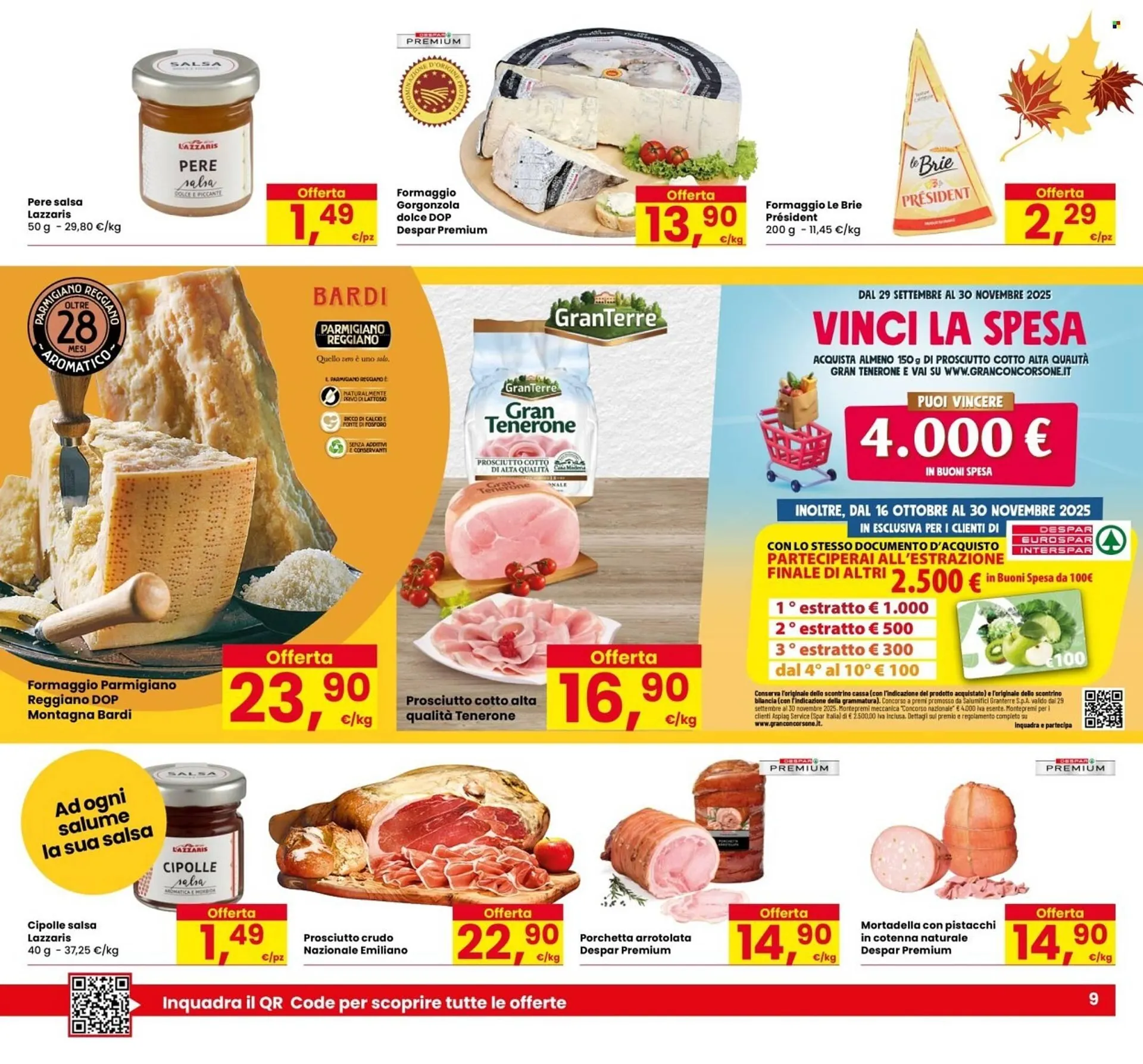 Volantino Eurospar da 16 ottobre a 29 ottobre di 2025 - Pagina del volantino 9
