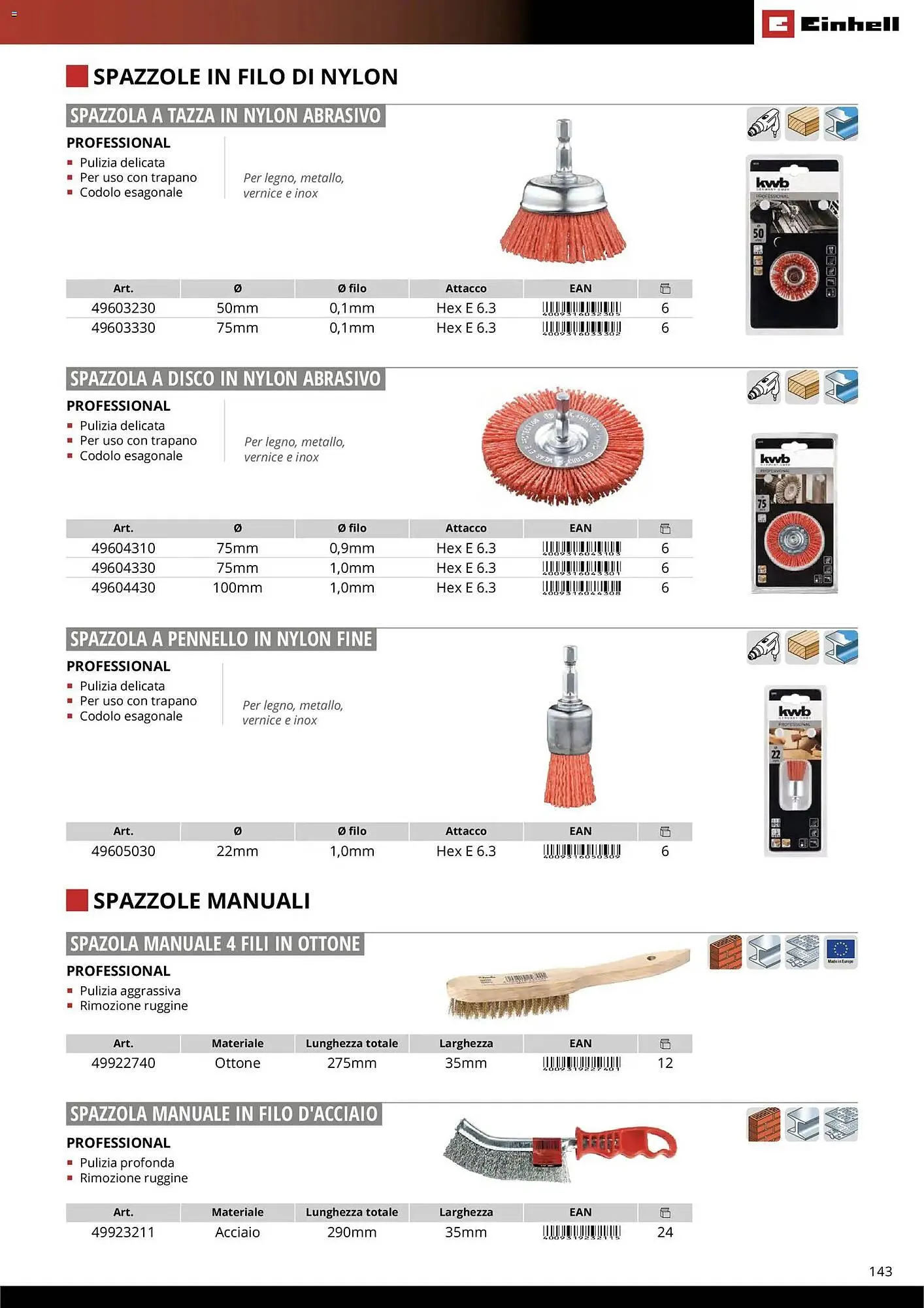 Volantino Einhell da 17 marzo a 31 dicembre di 2026 - Pagina del volantino 145