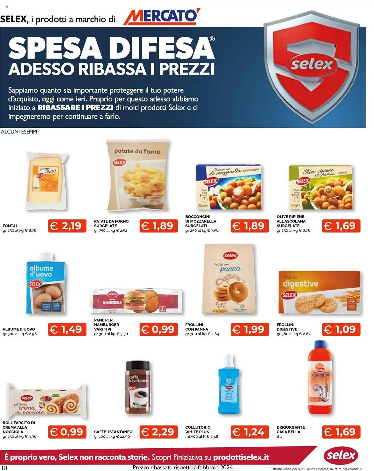 Volantino Mercatò Big da 21 novembre a 4 dicembre di 2024 - Pagina del volantino 18